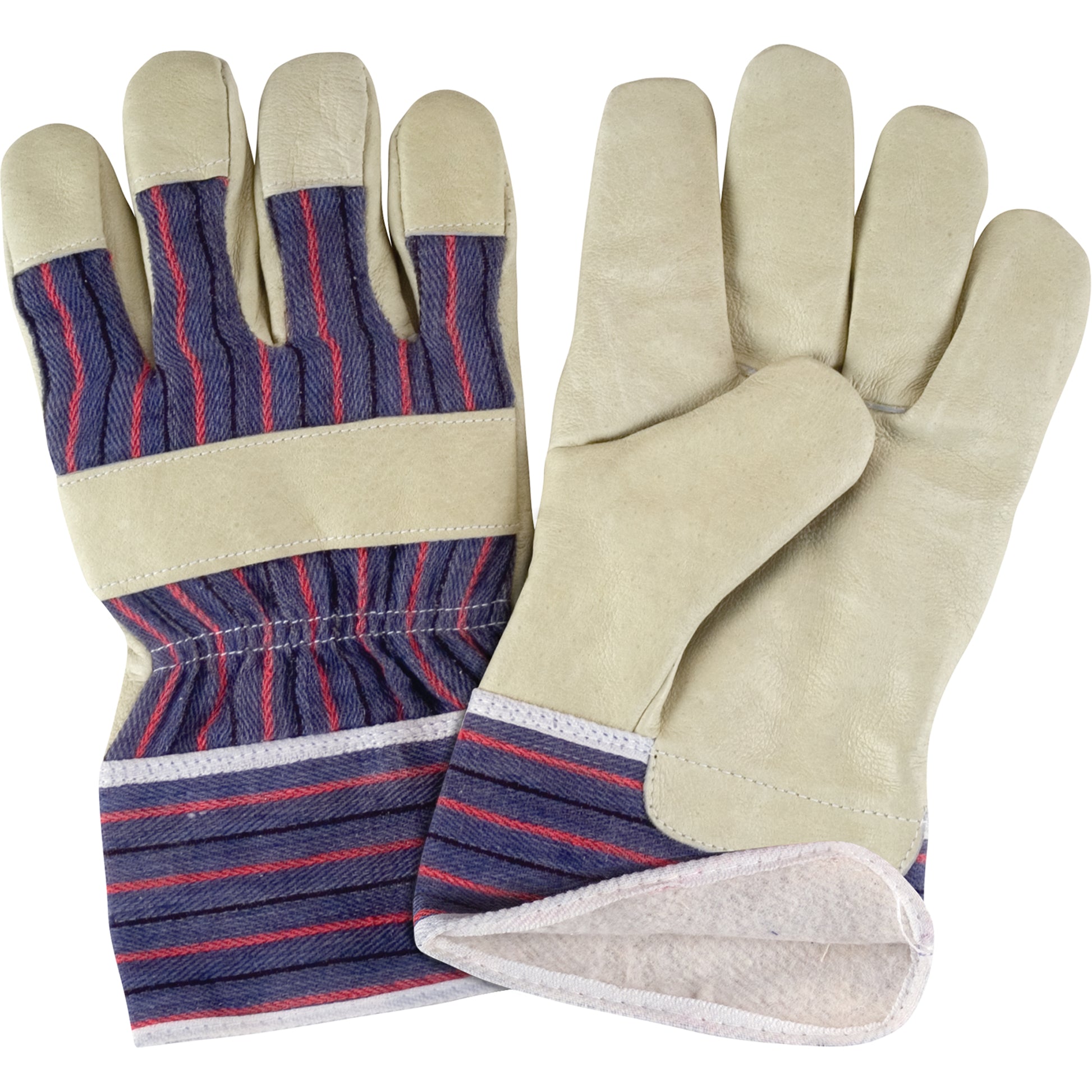Zenith Safety Products Comfort Winter-Lined Work Gloves, Large, Grain Pigskin Palm, Cotton Fleece Inner Lining