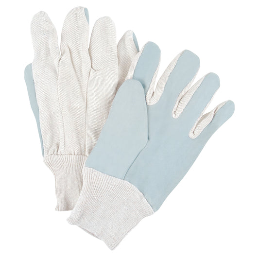 Zenith Safety Products Premium Work Gloves, Large, Split Cowhide Palm