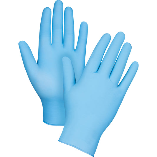 Zenith Safety Products Vending Pack Disposable Gloves, Medium, Nitrile, 4.5-mil, Powder-Free, Blue