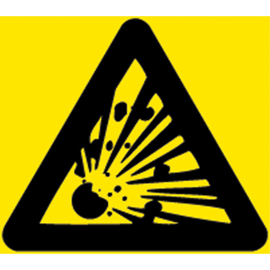 Brady Right-to-Know Corrosive Pictogram Labels, Vinyl, Sheet, 3/4" L x 3/4" W