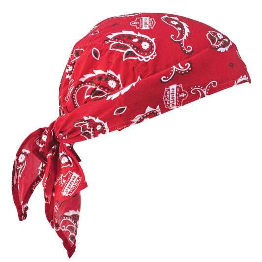 Ergodyne Chill-Its® 6710 Cooling Triangle Hats, Red