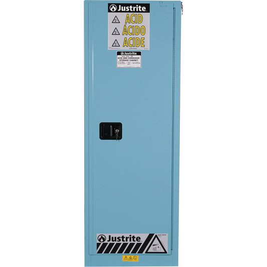 Sure-Grip® Ex Acid/Corrosive Storage Cabinets, 22 gal., 23.25" x 65" x 18"