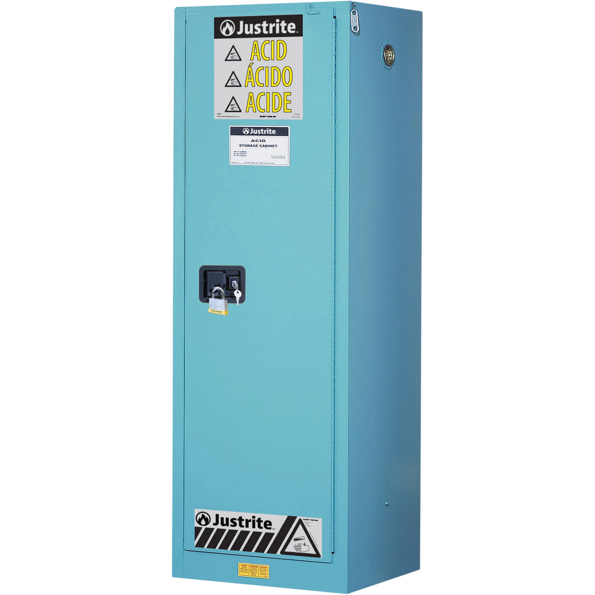 ChemCor® Lined Acid/Corrosive Storage Cabinets, 22 gal., 23.25" x 65" x 18"