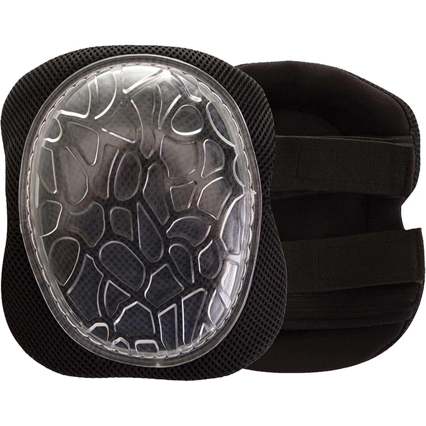 Impacto Comfort Knee Pads, Hook and Loop Style, Plastic Caps, Gel Pads