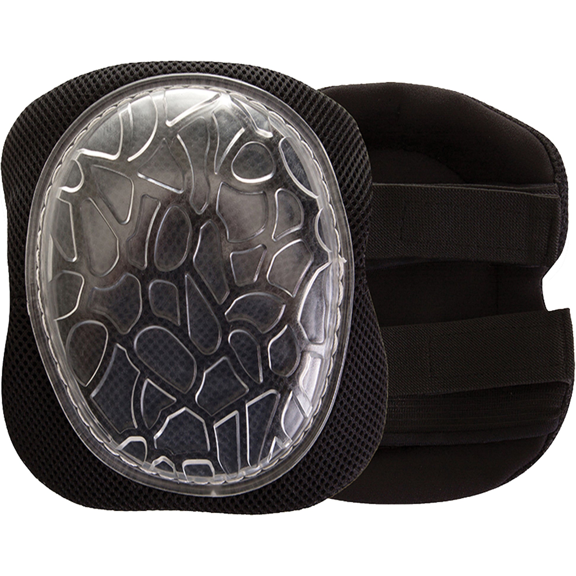 Impacto Comfort Knee Pads, Hook and Loop Style, Plastic Caps, Gel Pads