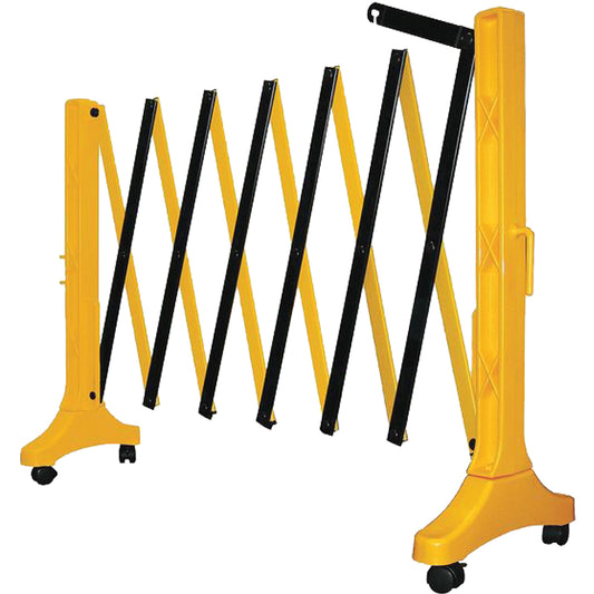 MLR International Xpandit Barricade, 36" H x 11.5' L, Black/Yellow