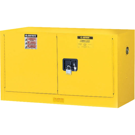 Sure-Grip® EX Wall Mount Flammable Safety Cabinet, 17 gal., 2 Door, 43" W x 24" H x 18" D