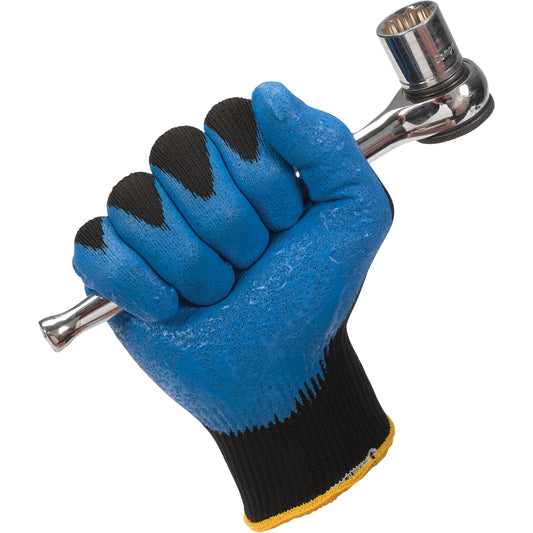 Ansell KleenGuard™ G40 Coated Gloves, 9/Large, Foam Nitrile Coating, 15 Gauge, Nylon Shell