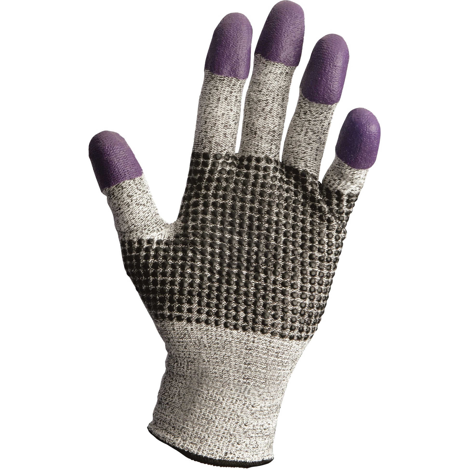 Ansell KleenGuard™ G60 Purple Nitrile™ Cut Resistant Gloves, Size Large/9, 13 Gauge, Nitrile Coated, UHMWPE Shell, ANSI/ISEA 105 Level 3