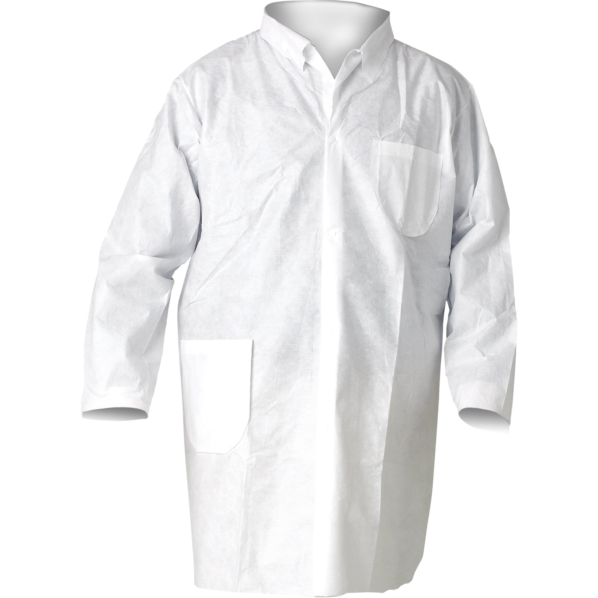 Ansell KleenGuard™ A20 Lab Coats, SMS, White, Medium