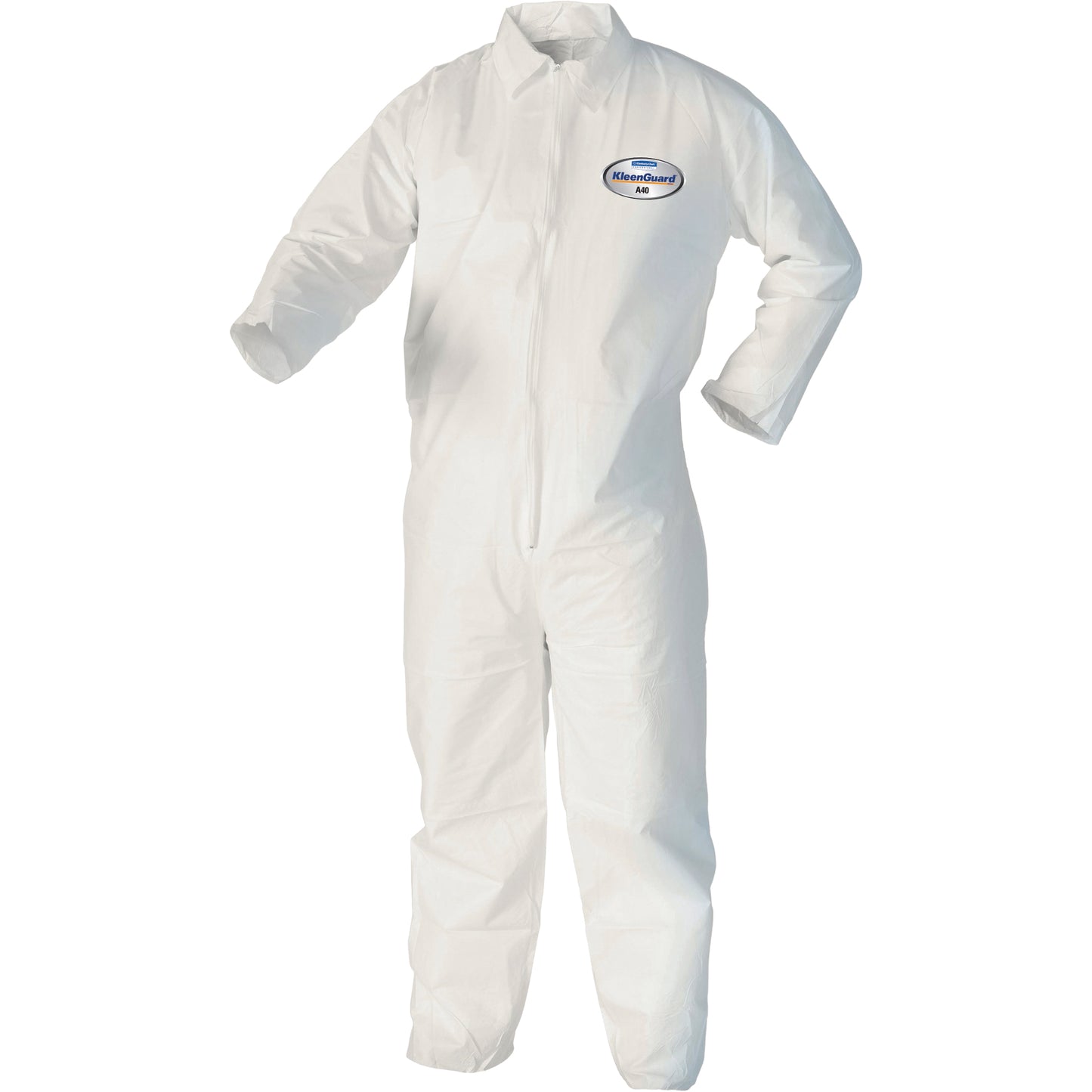 Ansell Kleenguard™ A40 Coveralls, Medium, White, Polypropylene