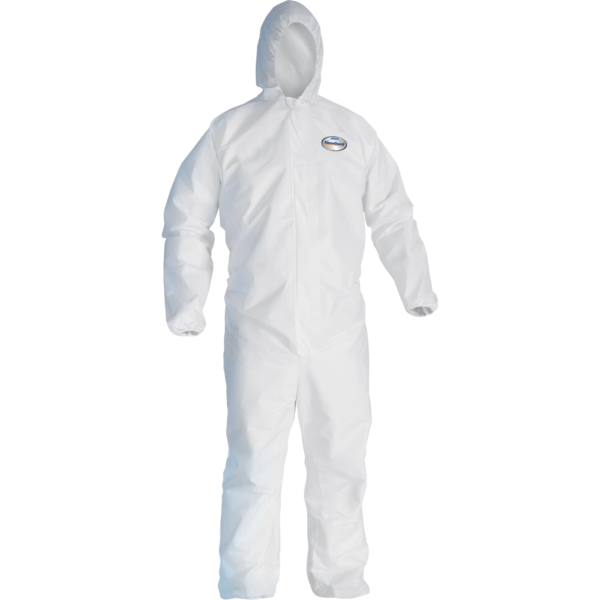 Ansell Kleenguard™ A40 Coveralls, Large, White, Microporous