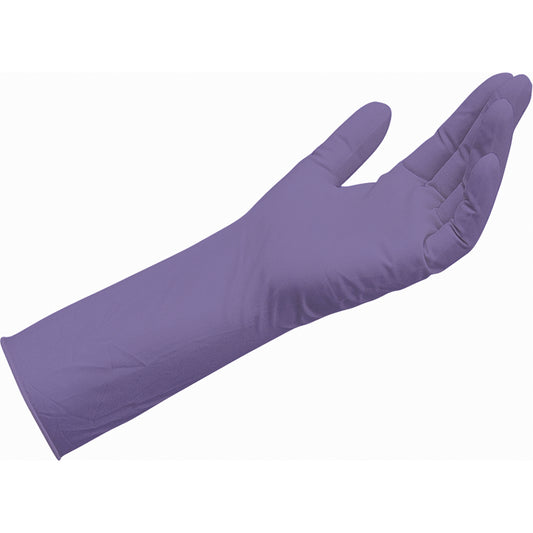 Mapa Professional Trilites® Clean Process Triple Polymer Gloves, Medium, Latex/Neoprene/Nitrile, 6-mil, Powder-Free, Purple