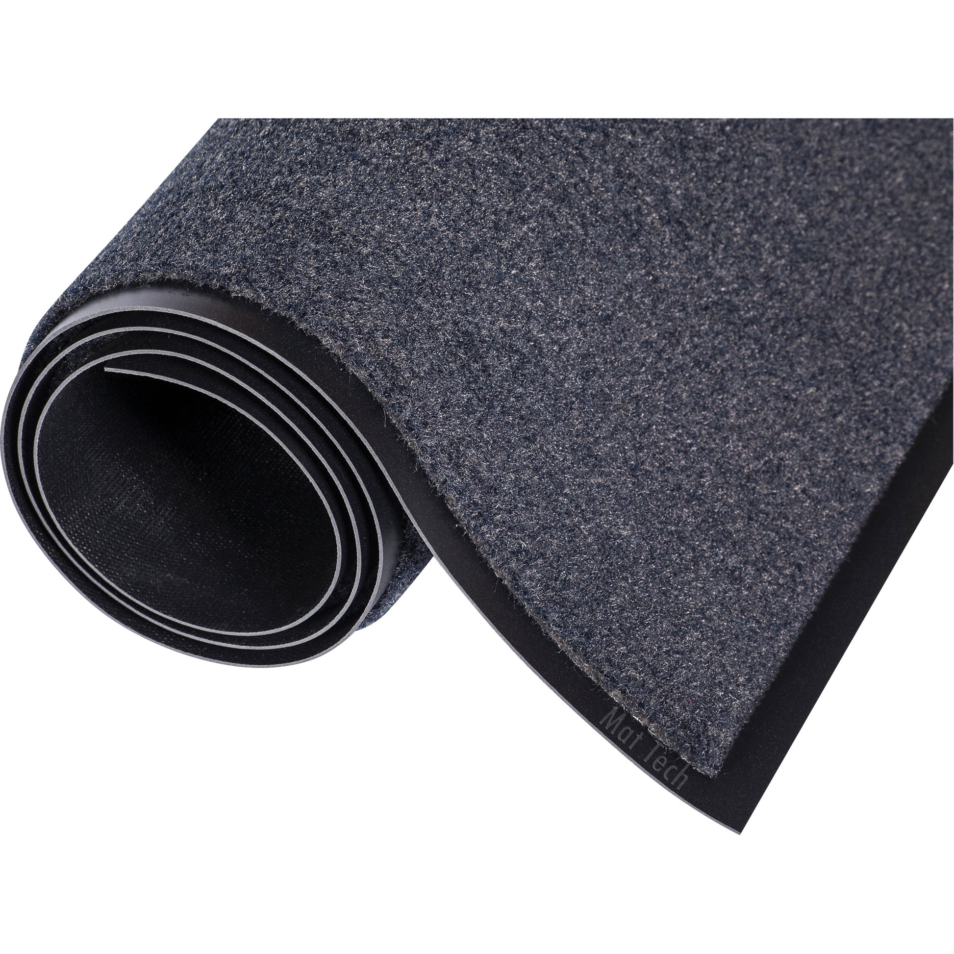 Mat Tech Proluxe™ Matting, Wiper, 4' x 60' x 5/16", Navy Blue