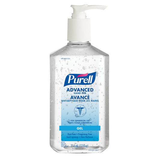 Advanced Hand Sanitizer, 354 ml, Pump Bottle, 70% Alcohol