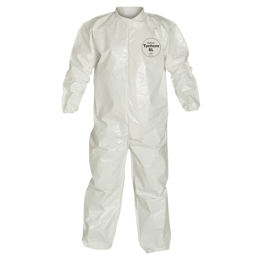 Dupont Personal Protection Tychem® 4000 Coveralls, Medium, White