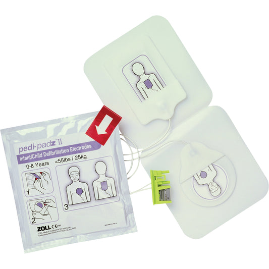 Zoll Pedi-Padz® II Electrodes, Zoll AED Plus® For, Class 4