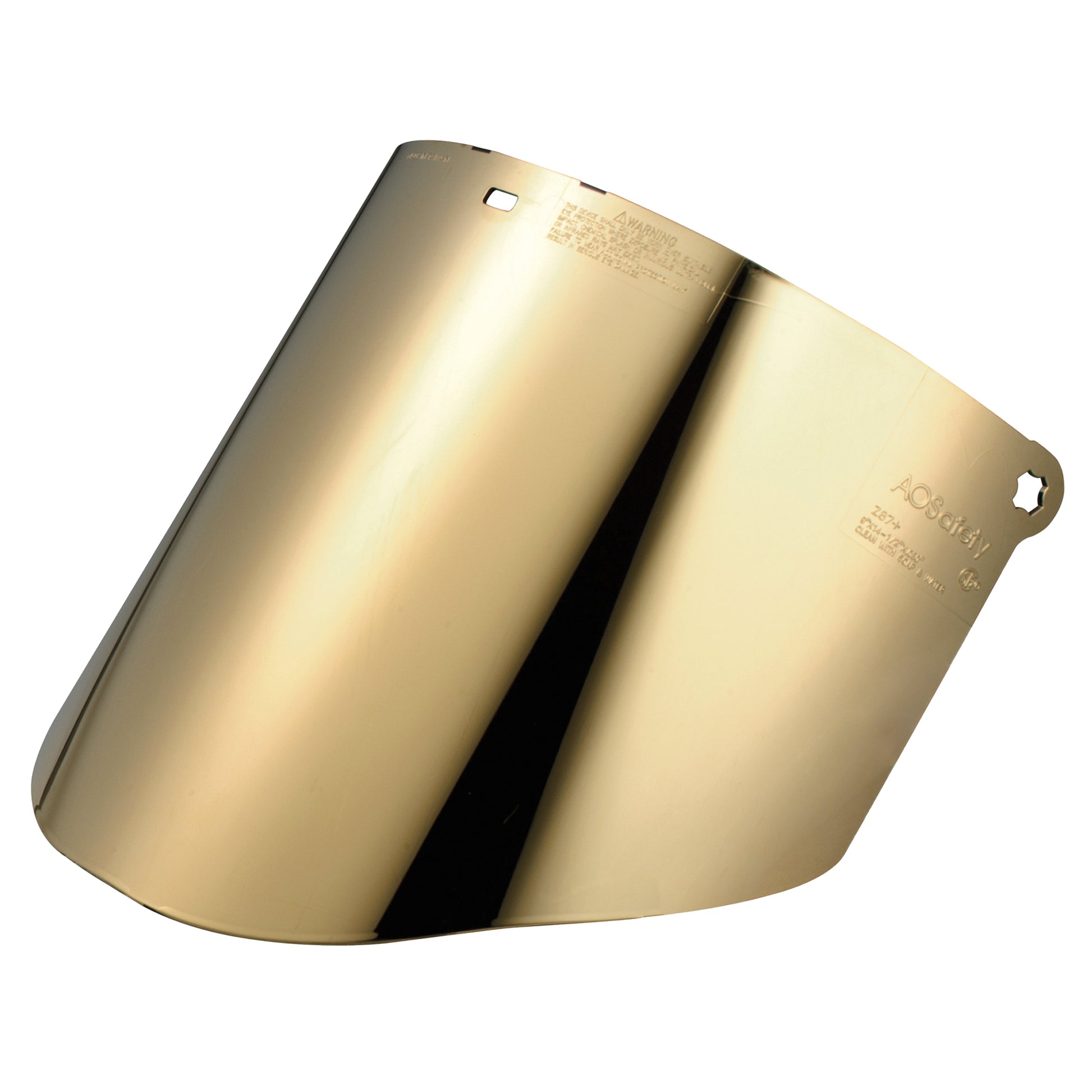 3M Total Performance Faceshield Window, Polycarbonate, Green Tint