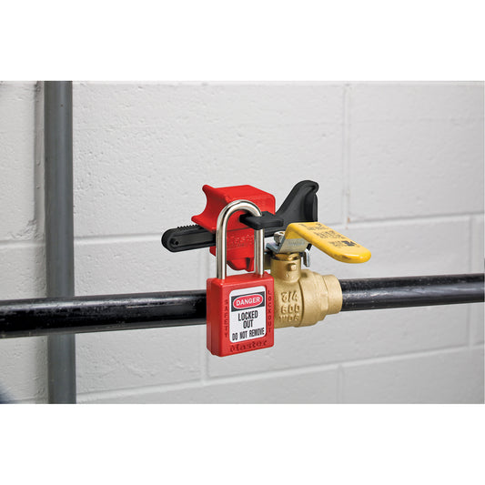 Master Lock Seal Tight™ Handle-On Valve Lockouts, Ball Type