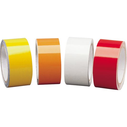 Incom Top Tape & Label Engineer Grade Reflective Tape, 2" x 30', Polyethylene, Orange