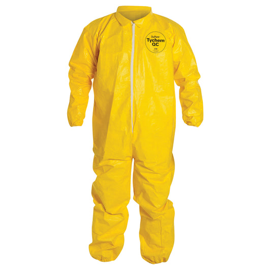 Dupont Personal Protection Tychem® 2000 Coveralls, X-Large, Yellow