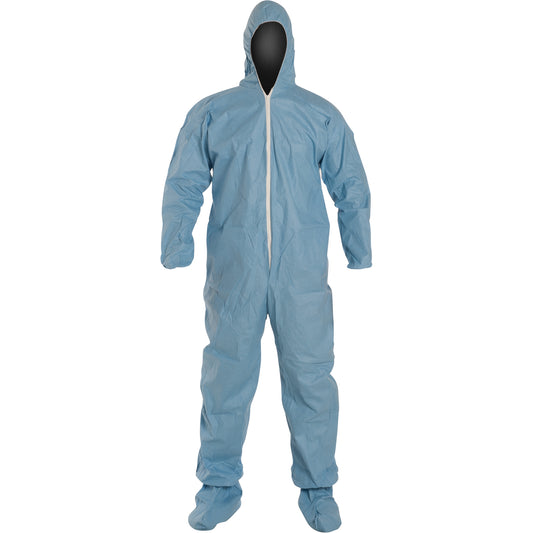 Dupont Personal Protection ProShield® 6 SFR Coveralls, 3X-Large, Blue, FR Treated Fabric