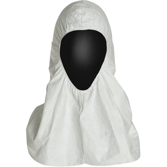 Dupont Personal Protection Pullover Hood, Tyvek® 400, White
