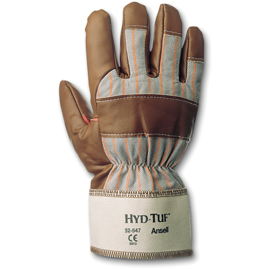 Ansell Hyd-Tuf® 52-547 Gloves, 9/Large, Nitrile Coating, Cotton Shell