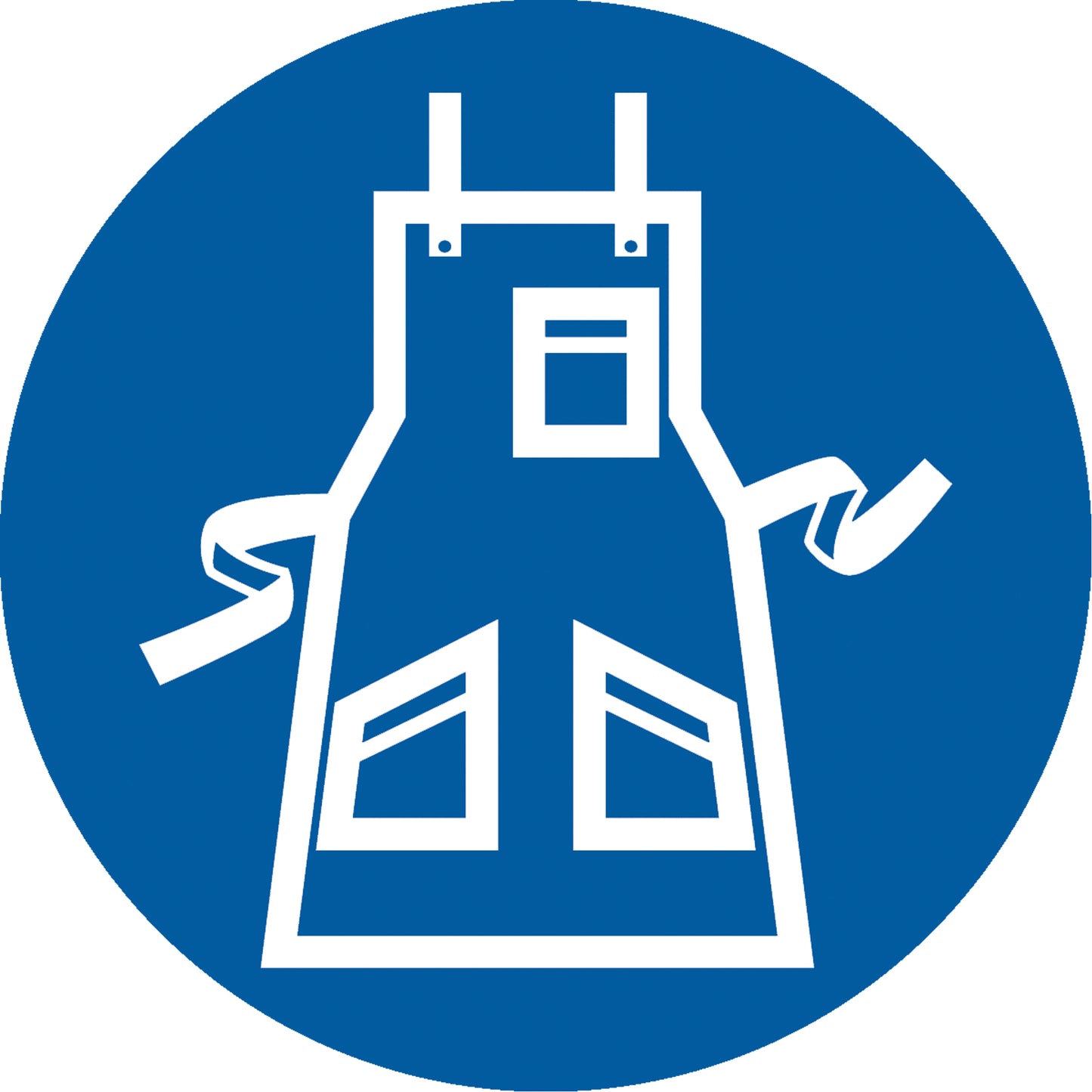 Accuform Signs PPE Pictogram Labels, Vinyl, Roll, 2" L x 2" W