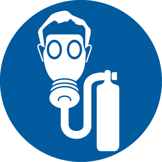 Accuform Signs PPE Pictogram Labels, Vinyl, Sheet, 4" L x 4" W