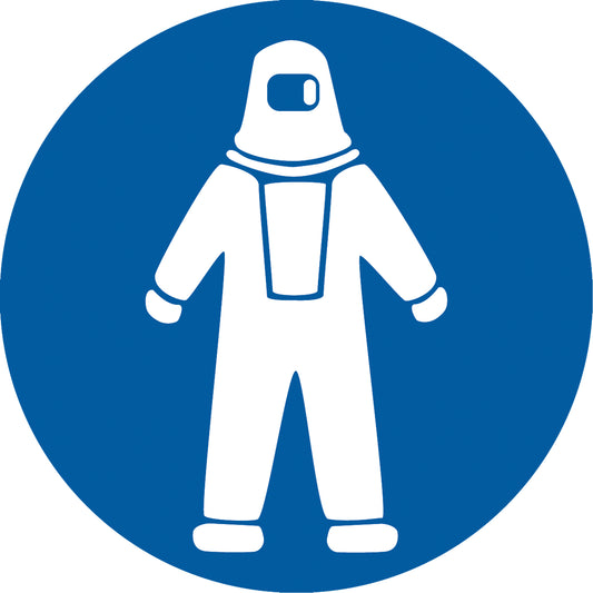 Accuform Signs Full Protection Pictogram Labels, Vinyl, Roll, 2" L x 2" W