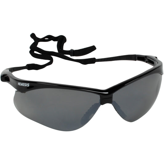 Ansell KleenGuard™ Nemesis™ Safety Glasses, Mirror/Grey/Smoke Lens, Anti-Scratch, ANSI Z87+