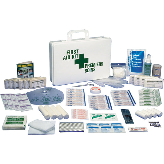 Safecross Office Standard First Aid Kits, Class 1 Medical Device, Plastic Box