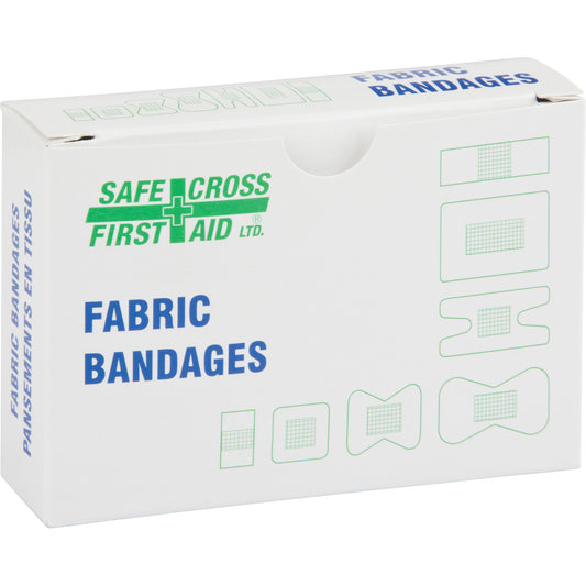 Safecross Dressings, Assorted, Fabric, Sterile