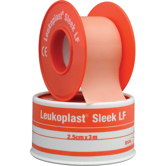  Leukoplast® Waterproof Plastic Tape, Class 1, Waterproof, 10' L x 1" W