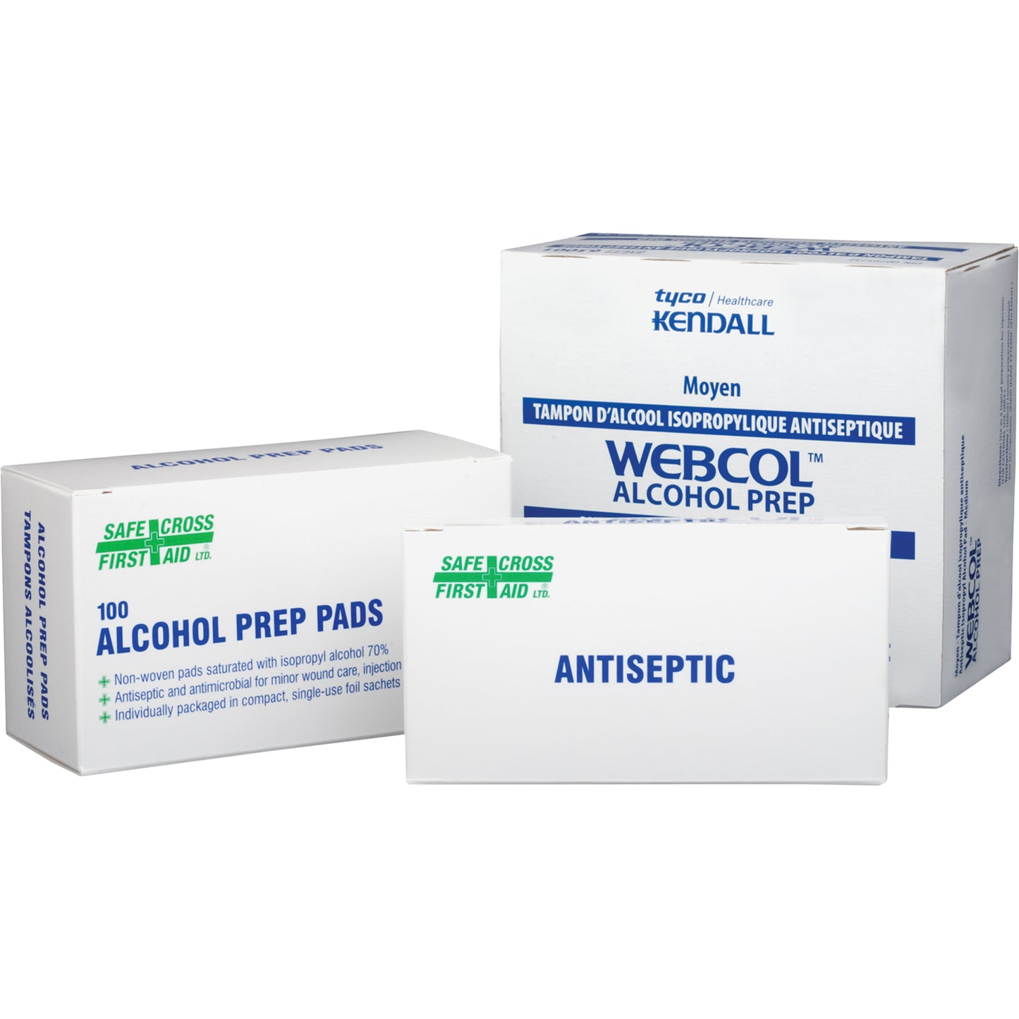 Safecross Alcohol Swabs, Towelette, Antiseptic
