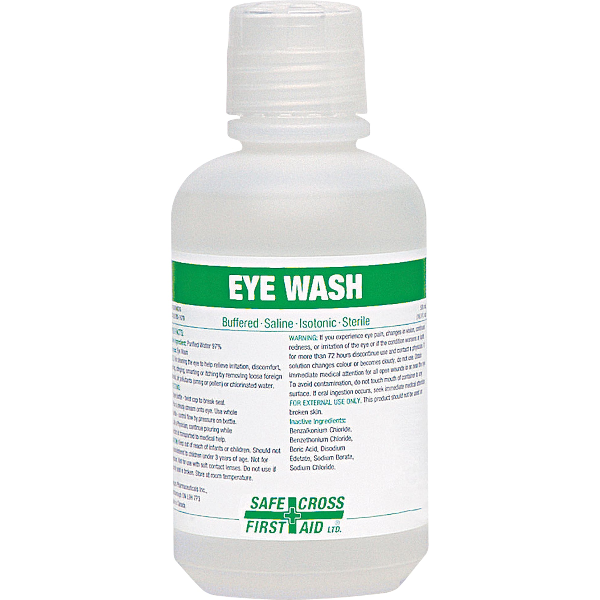 Eyewash Solution, Full Bottle, 500 ml