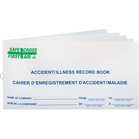 Safecross Accident Record Books