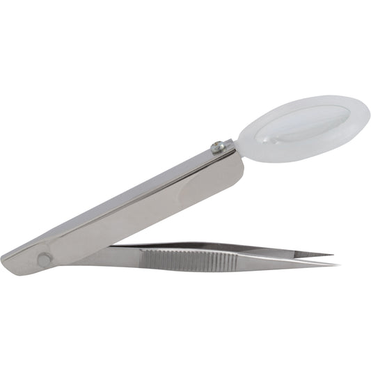  Splinter Forceps With Magnifier