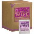 Personal Equipment Wipes, 100 Wipes, 8-3/16" x 5-1/4"