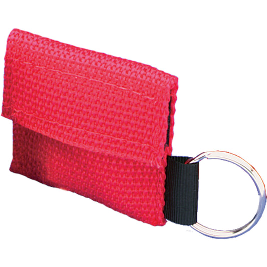 Safecross CPR Faceshields In Pouch with Key Ring, Single Use Faceshield, Class 2