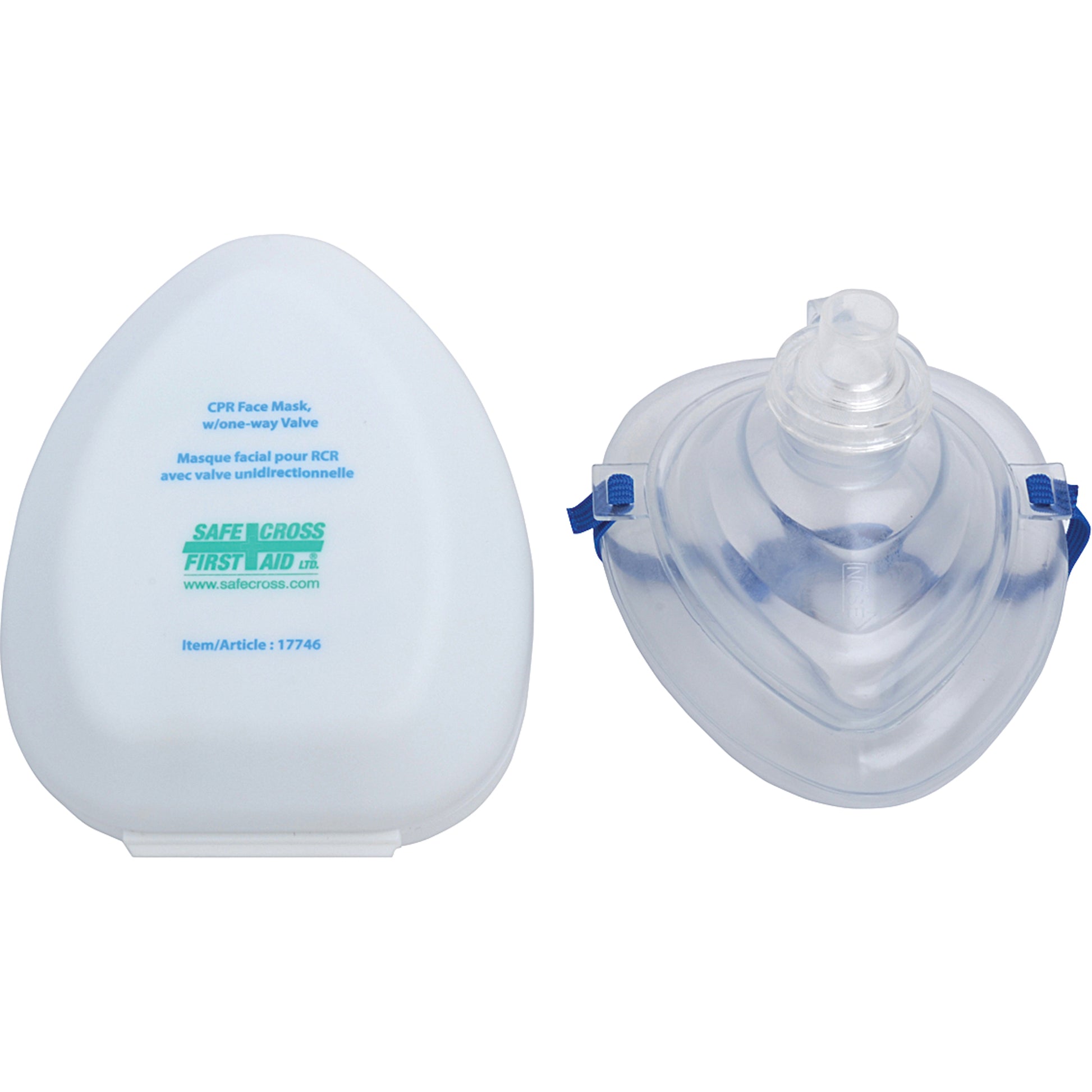 Safecross CPR Pocket Face Masks, Reusable Mask, Class 2