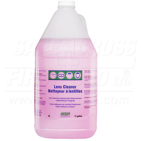 Safecross Lens Cleaning Solution Refill Bottle, 4 L