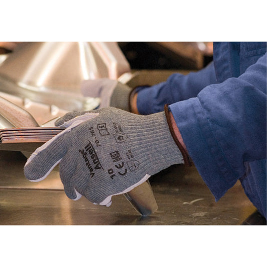 Ansell Vantage® 70-765 Gloves, Size Large/9, 10 Gauge, Kevlar® Shell, ASTM ANSI Level A5/EN 388 Level D
