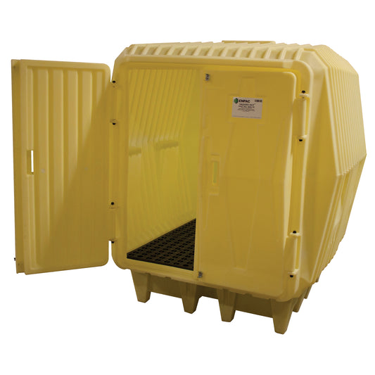 Enpac Hazard Hut®, 63.5" L x 68" W x 72.5" H, 4000 lbs. Load Capacity