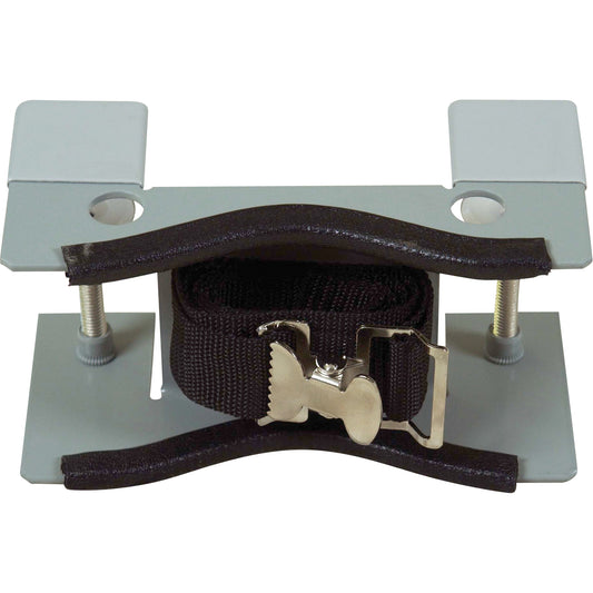 Bench Mount Single Gas Cylinder Support Bracket