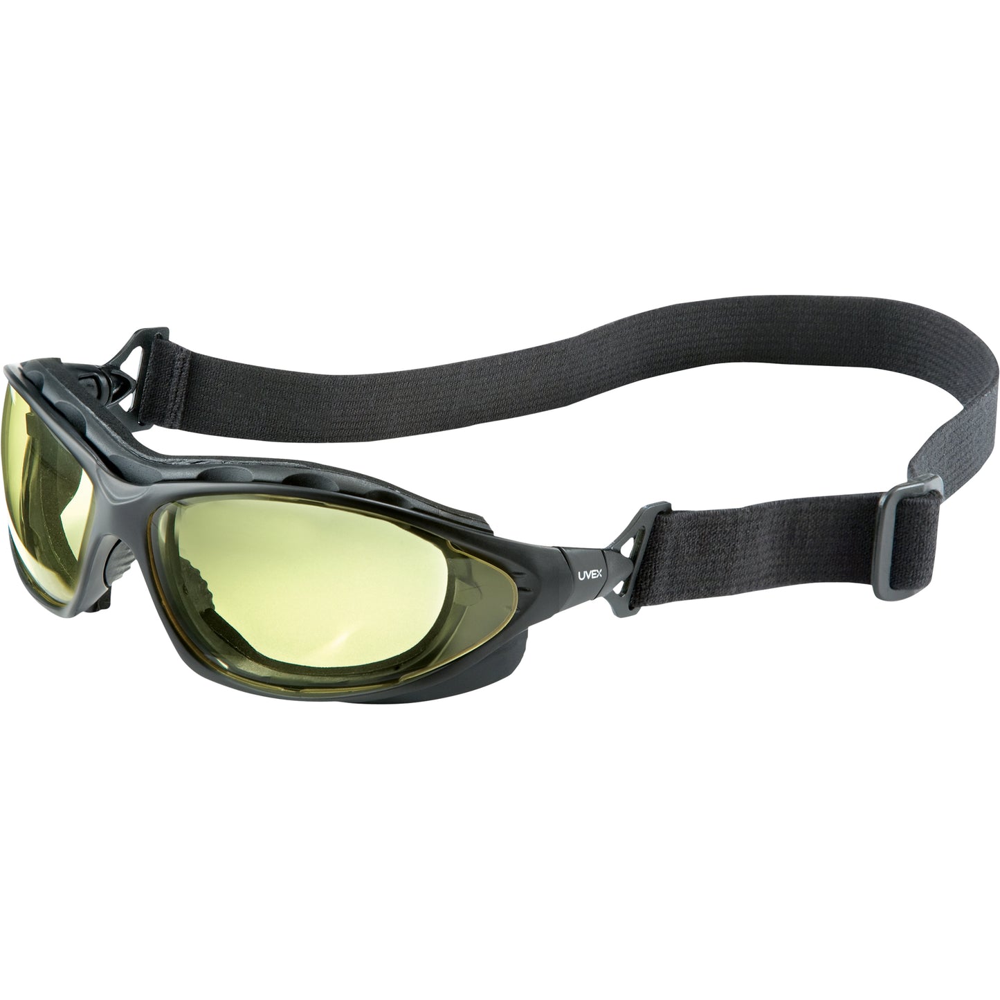 Honeywell Uvex HydroShield® Seismic® Safety Goggles, Amber Lens, Anti-Fog/Anti-Scratch, Closed Vent