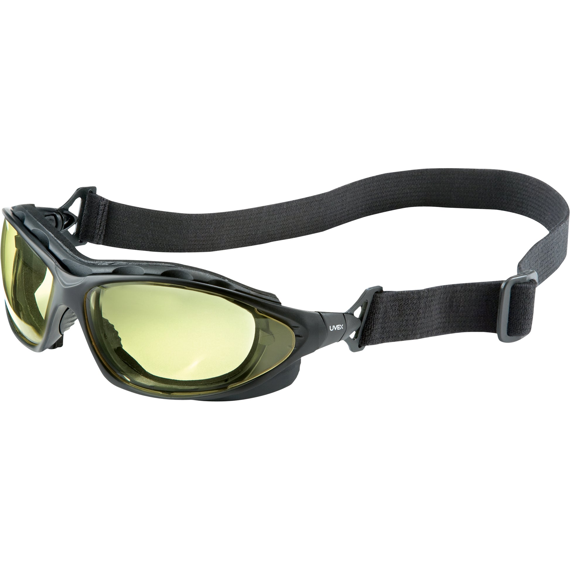 Honeywell Uvex HydroShield® Seismic® Safety Goggles, Amber Lens, Anti-Fog/Anti-Scratch, Closed Vent