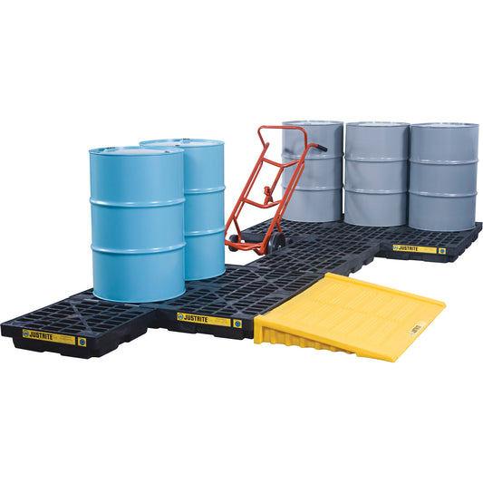 Justrite Ramp For EcoPolyBlend™ Accumulation Centers