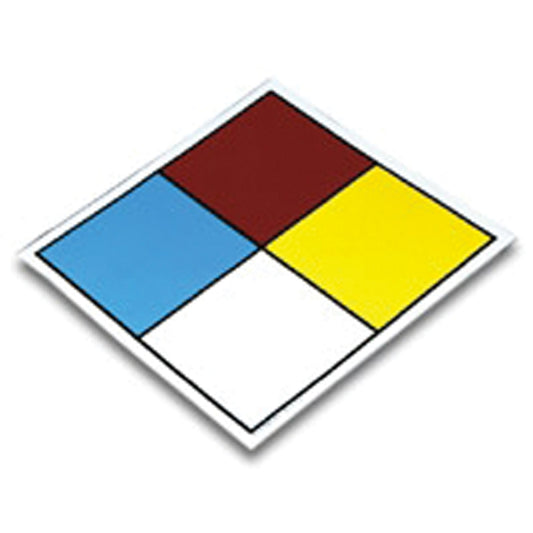 Accuform Signs Blank NFPA Safety Placard, Vinyl